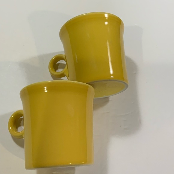 Fiesta Mug Coffee Tea Sunflower Tom and Jerry Set Lot 2 Homer Laughlin Vintage - Picture 3 of 5